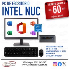 PC de Escritorio Intel NUC Celeron